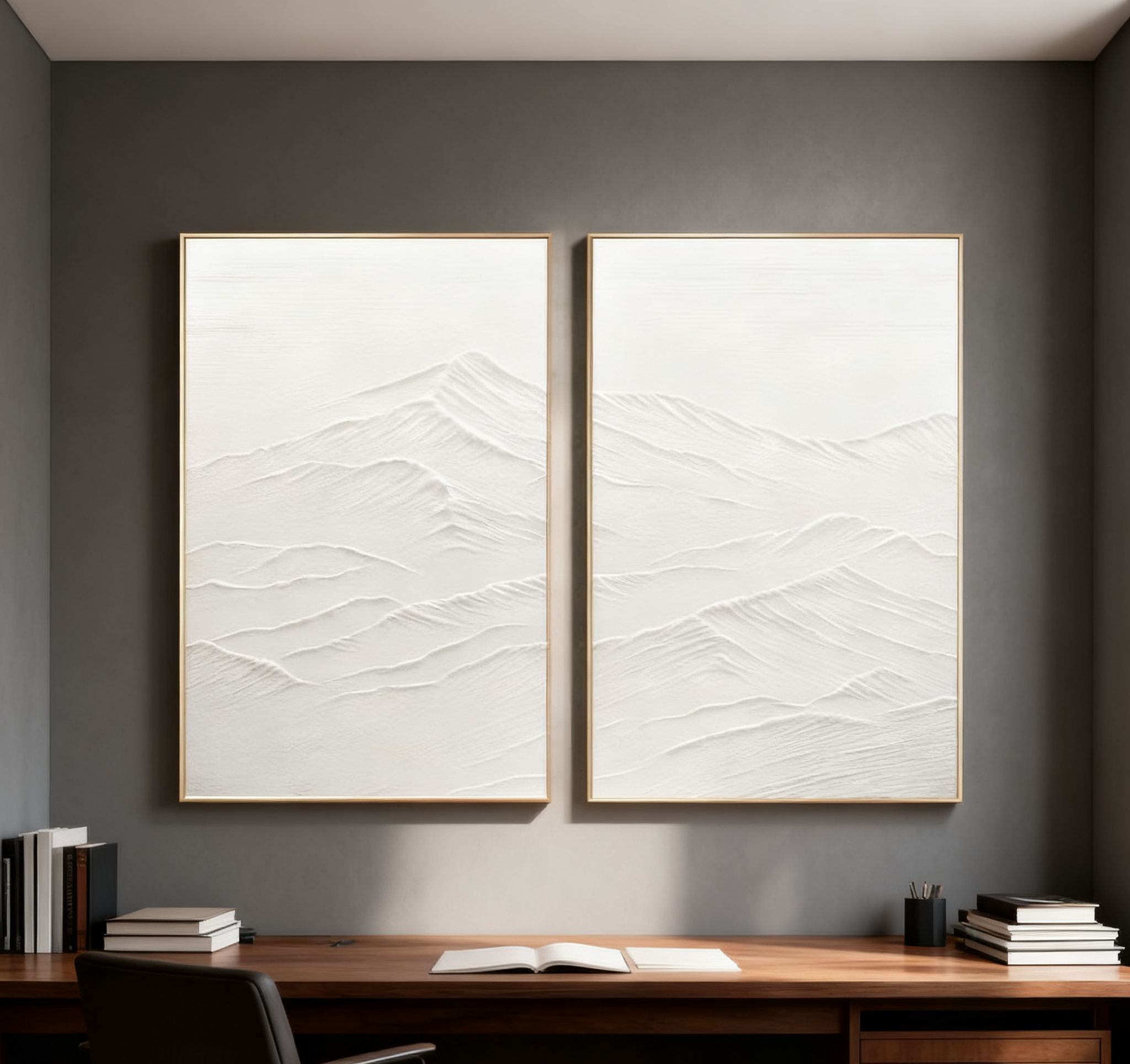 Abstract Tranquility Painting SET OF 2 #CXA 009
