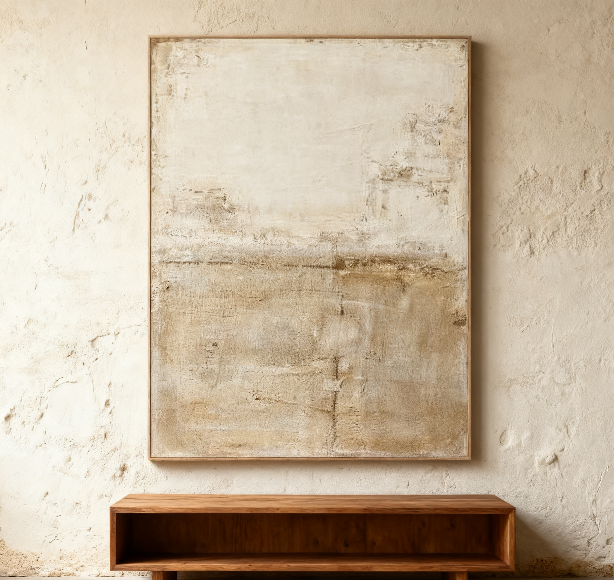 Grey Minimalist Painting #AVG 001