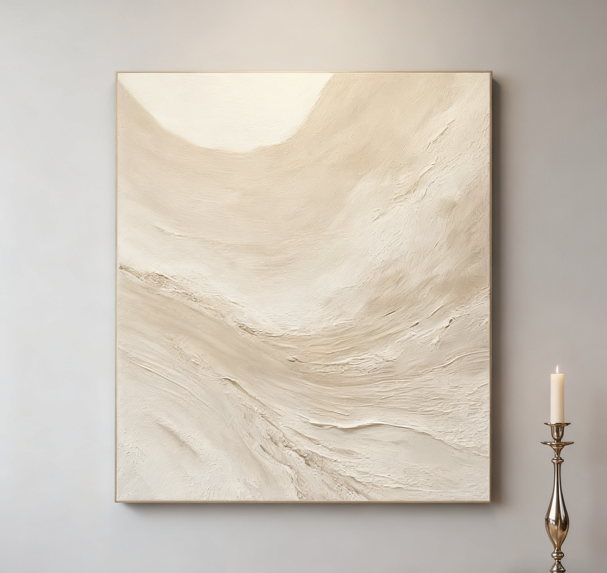 Abstract Textured Painting on Canvas #BBM 016