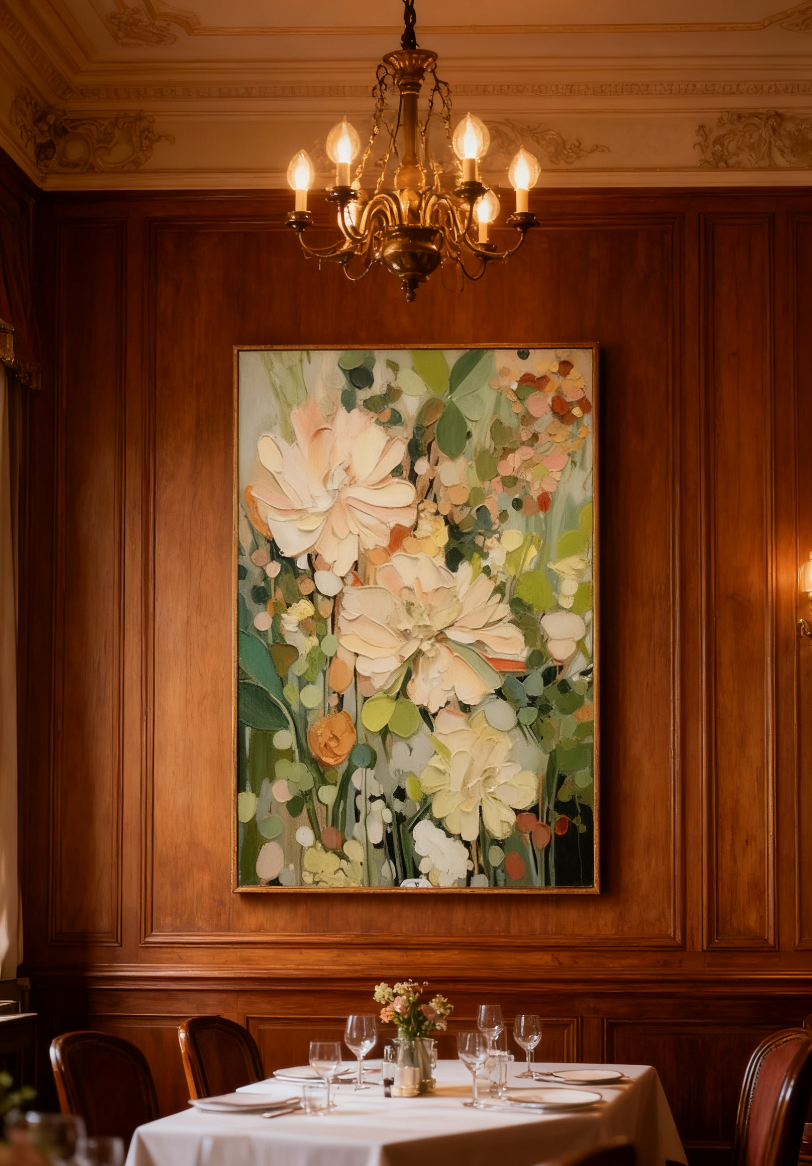 Blue & Green Minimalist Abstract Painting #BGM 014