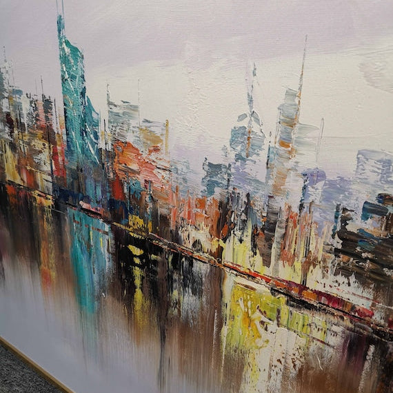 Urban Landscape Abstract Painting #ULA 001