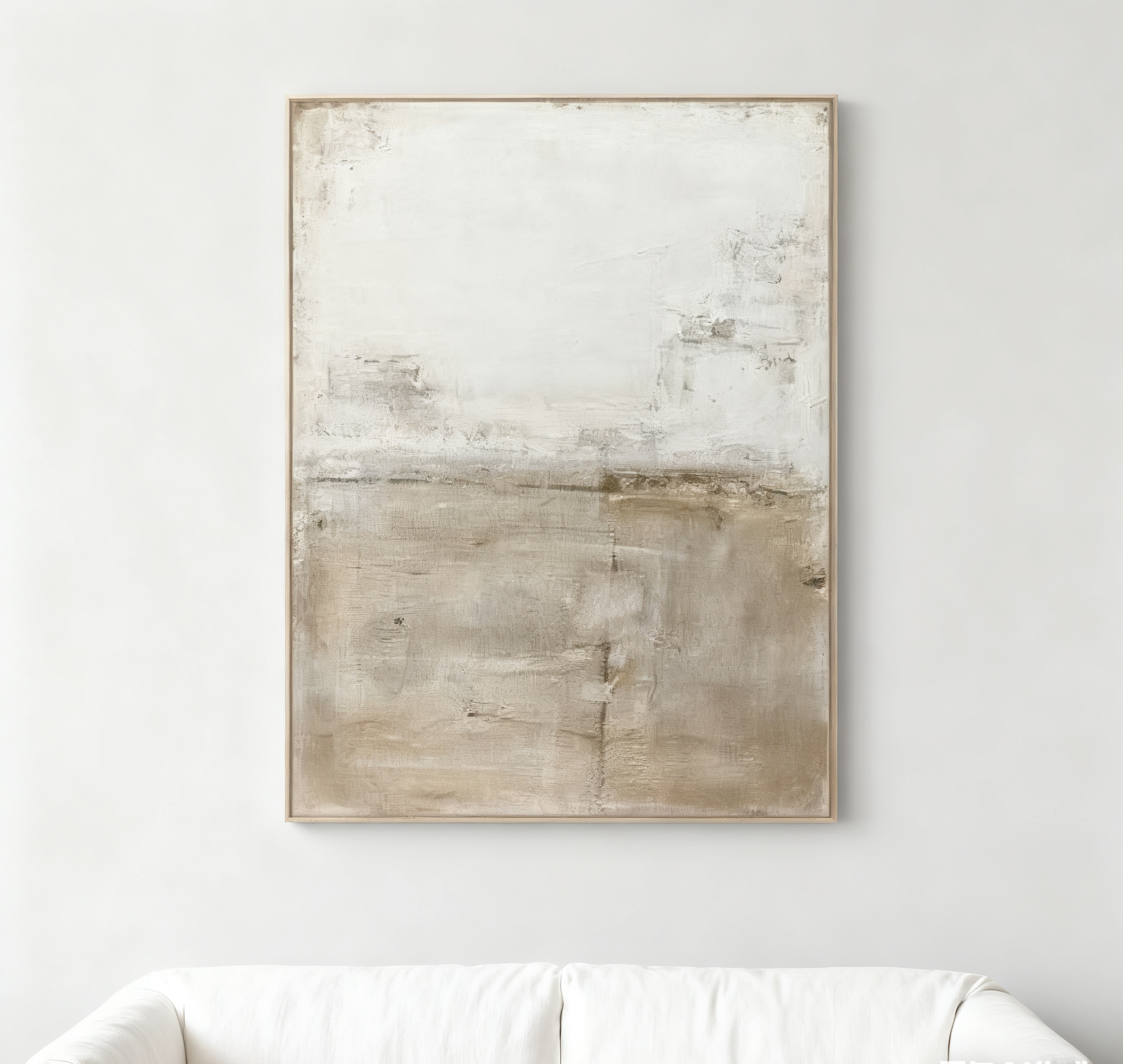 Grey Minimalist Painting #AVG 001