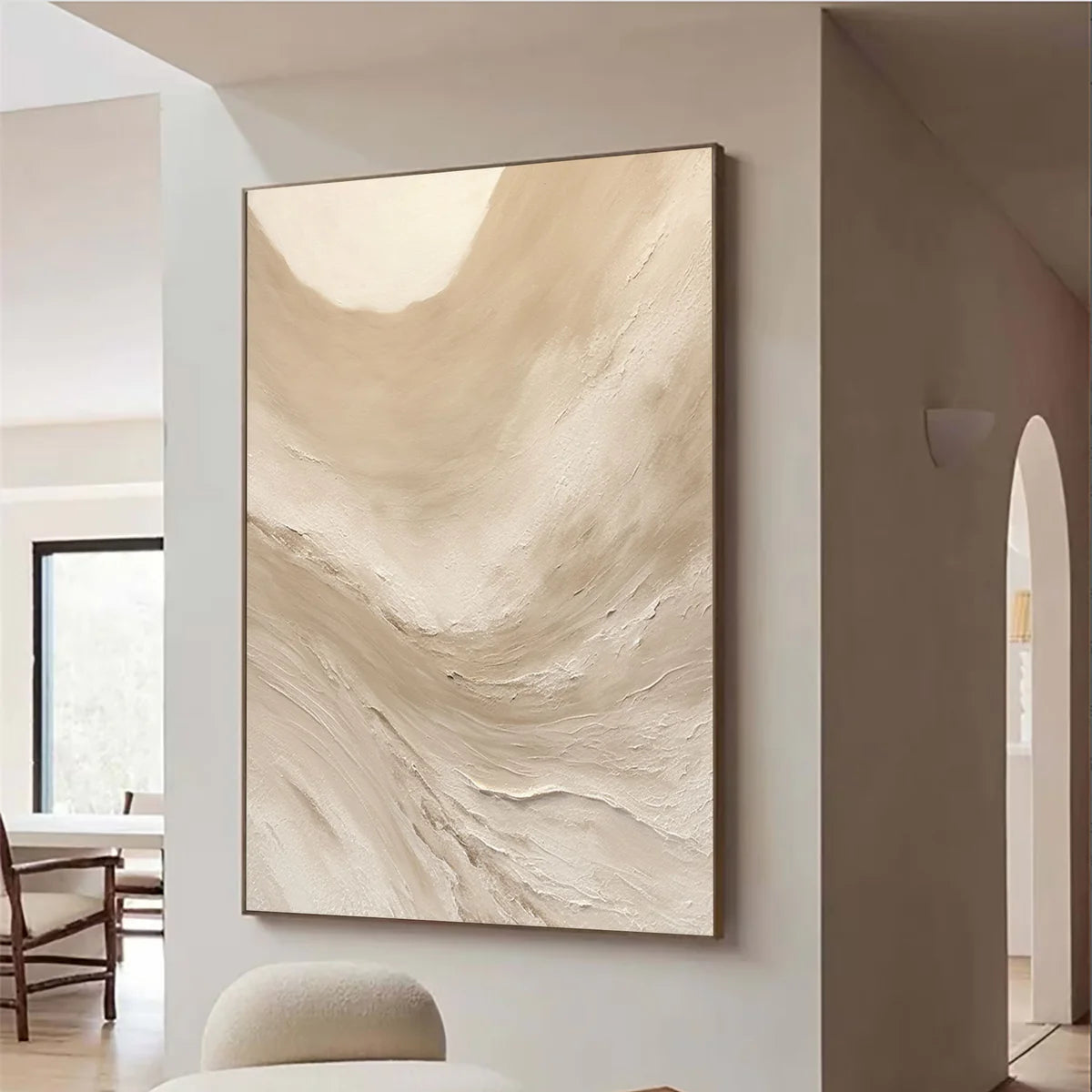 Abstract Textured Painting on Canvas #BBM 016
