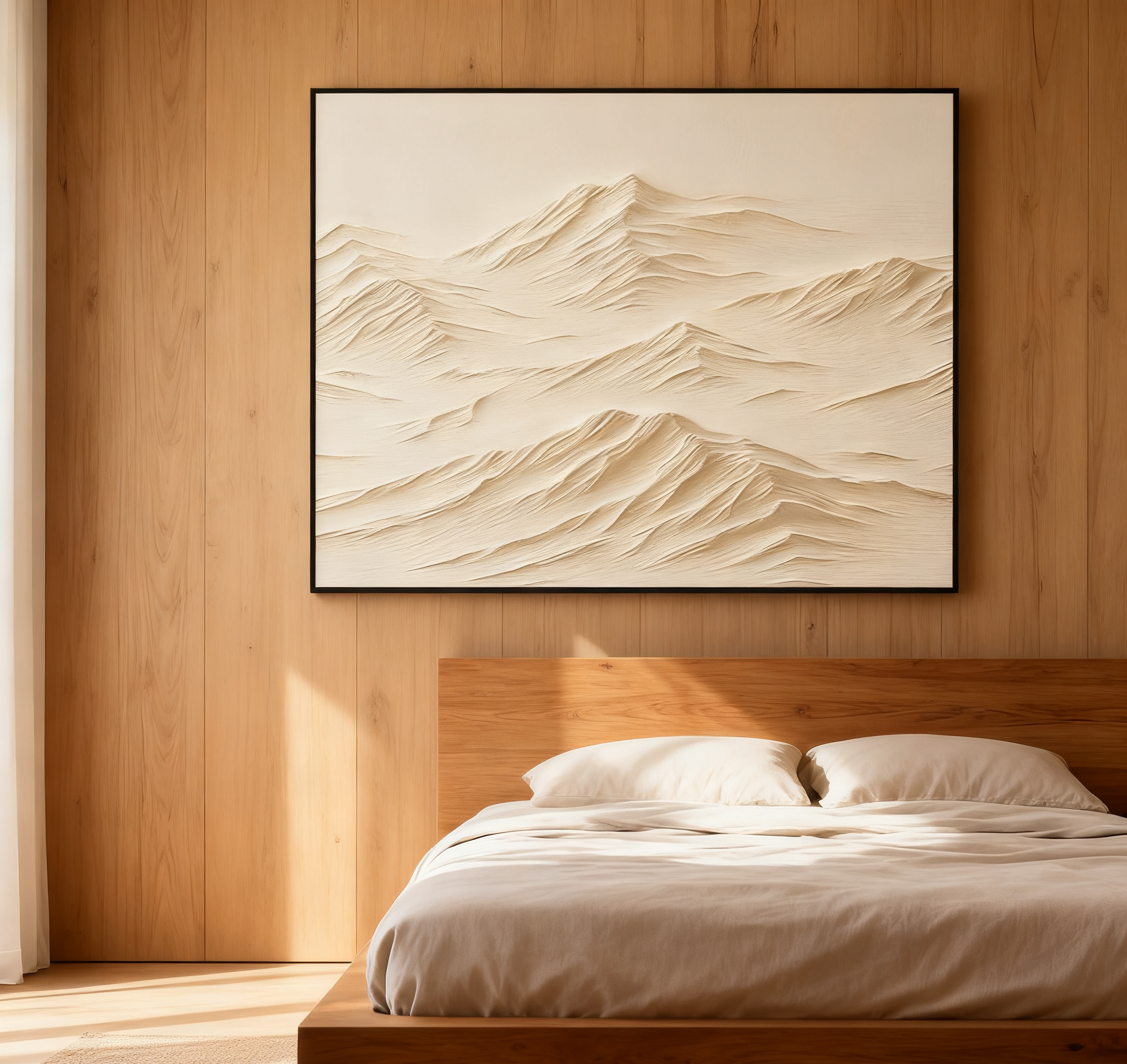 White Minimalist Painting Set Of 2 #WMS 001