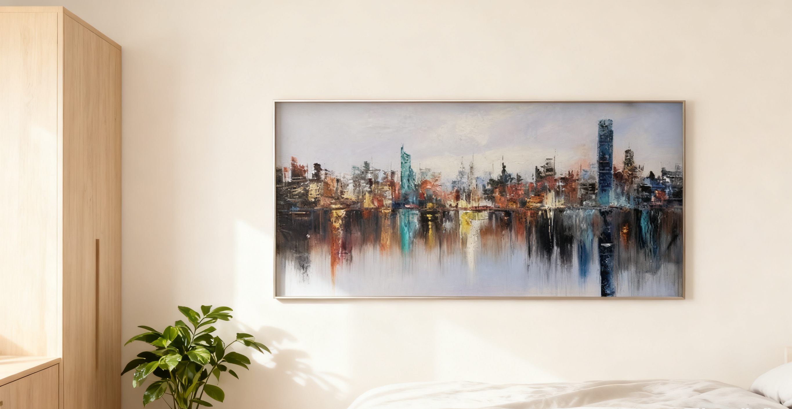 Urban Landscape Abstract Painting #ULA 001