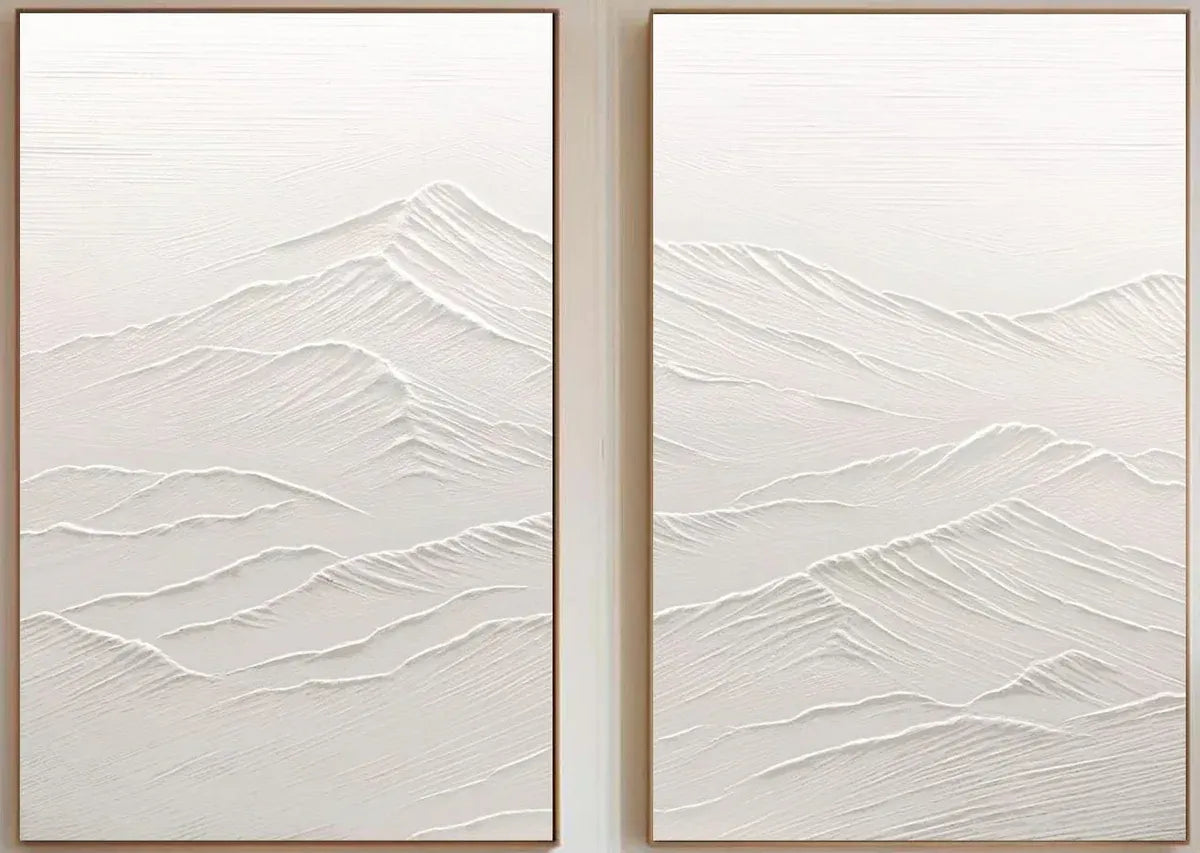 Abstract Tranquility Painting SET OF 2 #CXA 009
