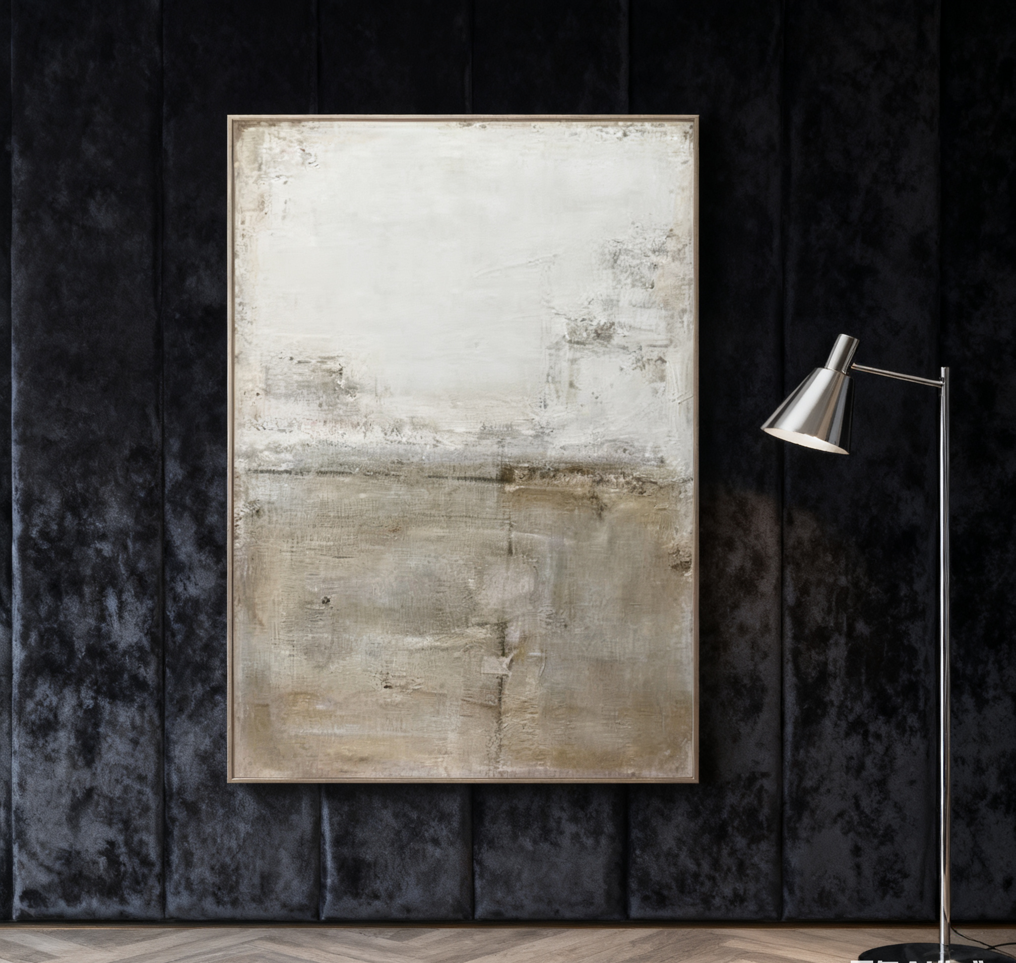 Grey Minimalist Painting #AVG 001