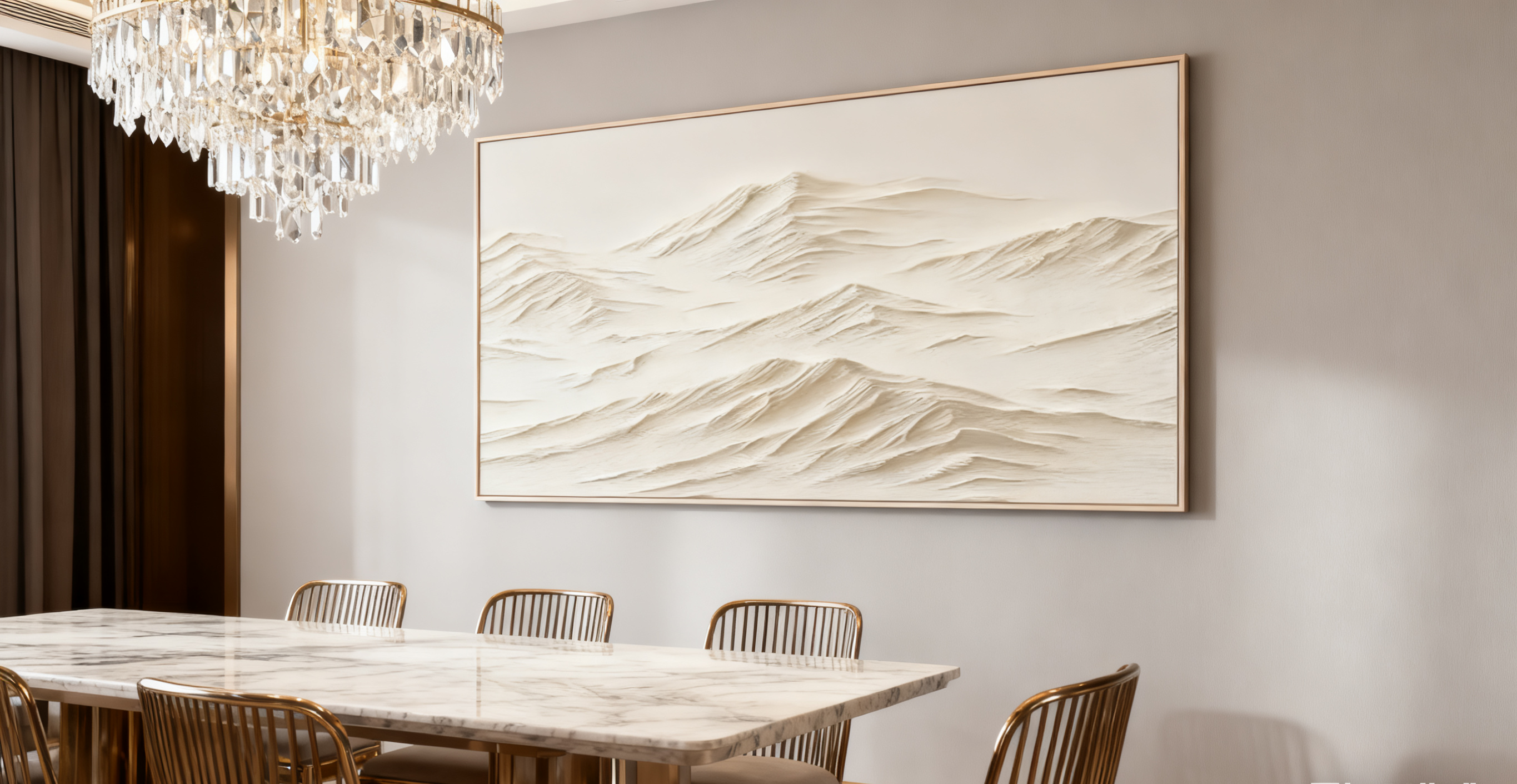 White Minimalist Painting #WM 009