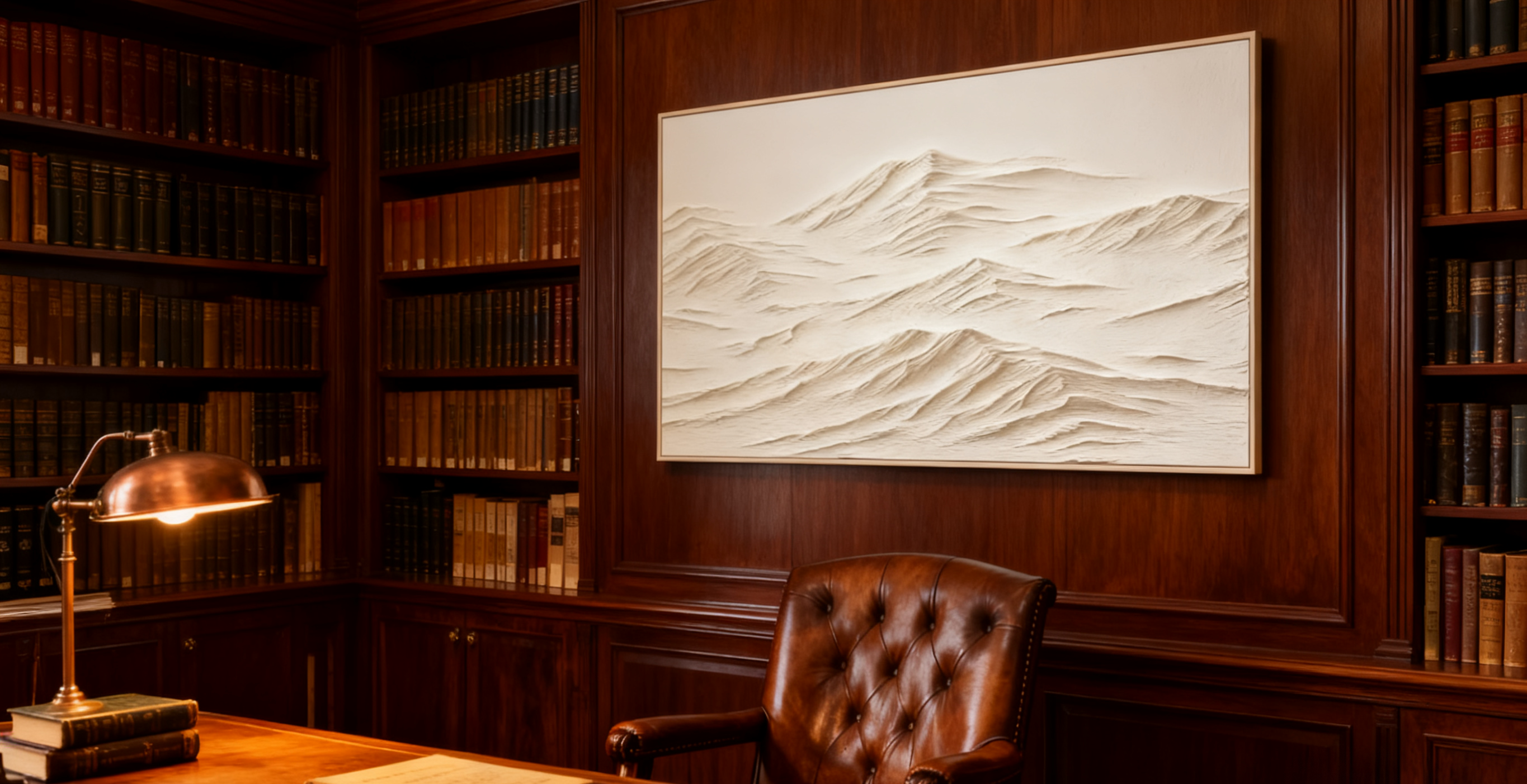 White Minimalist Painting #WM 009